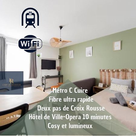 Art De Recevoir - L'Ecrin De Margnolles - Croix Rousse - Metro C-Cuire Калюир-Э-Кюир Экстерьер фото